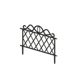 Ágyásszegély - virág, díszes 7db 3,36m