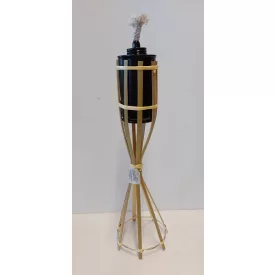 Bambusz fáklya talpas 35 cm