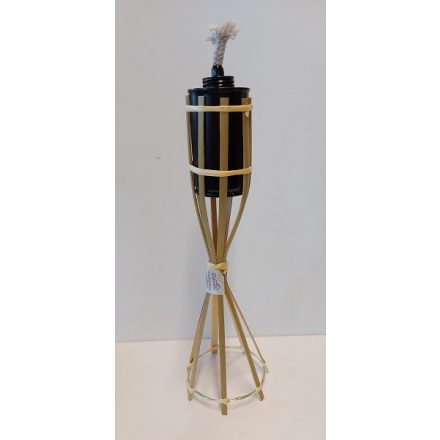 Bambusz fáklya talpas 35 cm