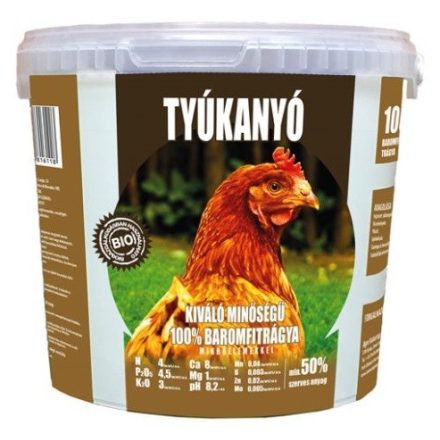 Baromfitrágya - pellet vödrös 4kg