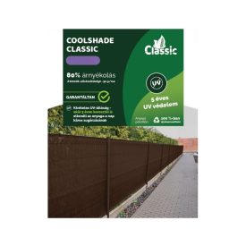 Belátásgátló CoolShade 80% Barna1,5*10m