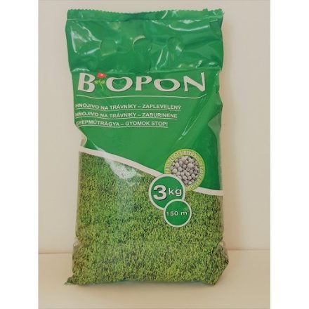 BIOPON műtrágya Gyep - Elgazosodott 3kg