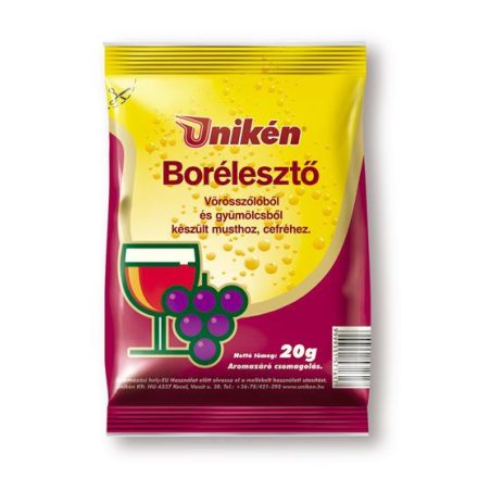 Borászati élesztő vörös 20gr