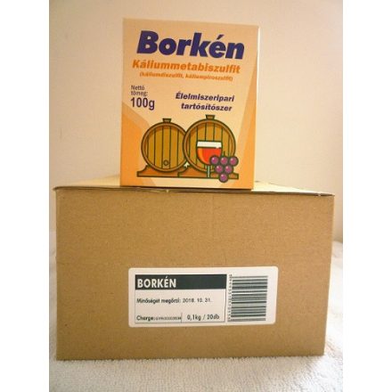 Borkén 0,1 kg dobozos