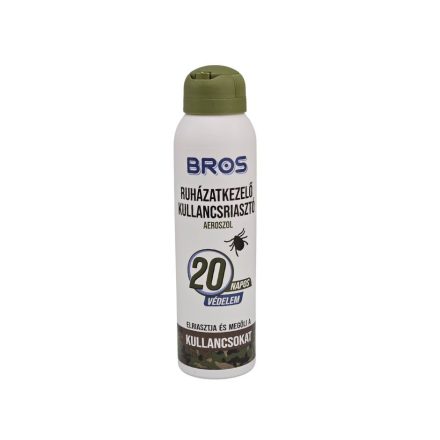 Bros Kullancsirtóriasztó ruhára aerosol 90ml