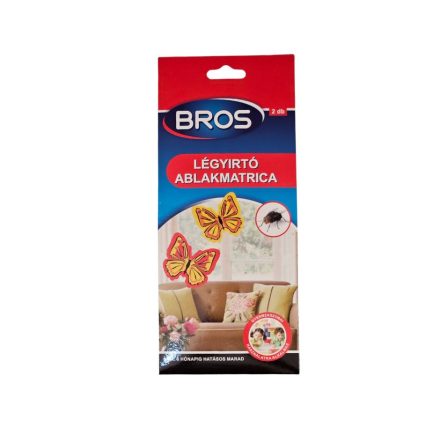 Bros Légyölő öntapadó matrica 2 db-os