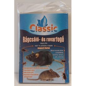 Classic Rágcsálófogó ragasztós lap kicsi 12*17 cm