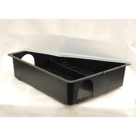 COMBI műanyagnyag Patkányláda átlátszó tetővel