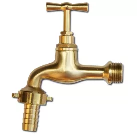   Csap - kerti csap réz 1/2" tömlő - 1/2" csatlakozó