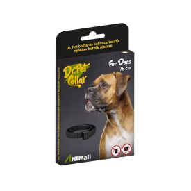 DrPet bolha kullancs riasztó Nyakörv Kutya fehér