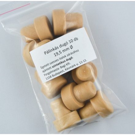 Dugó - T szintetikus d: 19,5 mm 10 db