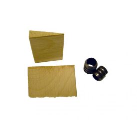 Fejsze-ék fém 19mm + fa 60mm 2+2 db/bli