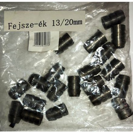 Fejsze-ék fém 13 mm 20 db-os