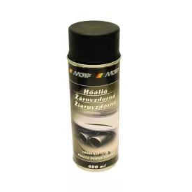 Festék spray hőálló fekete, 650°C 0,4l