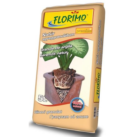 FLORIMO Agyaggranulátum natur 5l