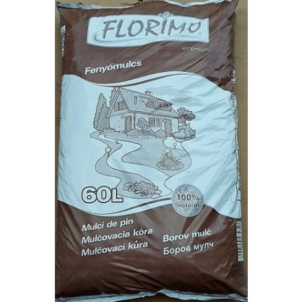 FLORIMO Fenyőmulcs /luc 0-4 cm/ 60L