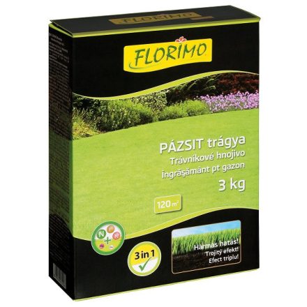FLORIMO műtrágya Gyep 3 in 1 /doboz/ 3kg