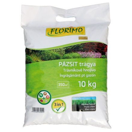 FLORIMO műtrágya Gyep 3 in 1 /füles zsák/ 10kg