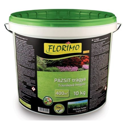 FLORIMO műtrágya Gyep / vödör / 10kg