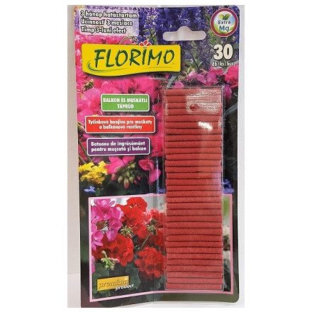 FLORIMO Táprúd Balkon-Muskátli 30db
