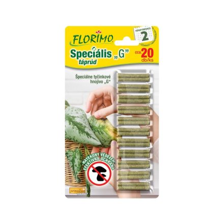 FLORIMO Táprúd Spec. GOMBA 20 db-os