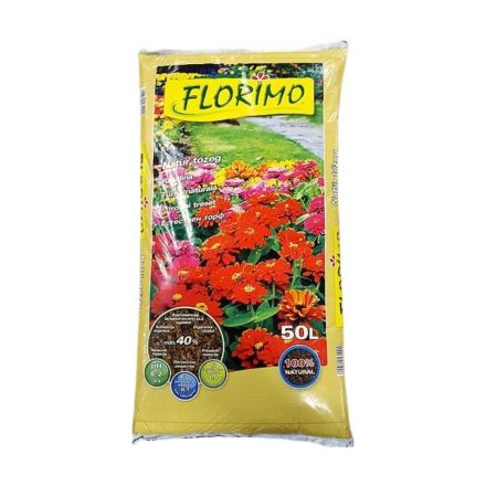 FLORIMO Tőzeg natur 50l