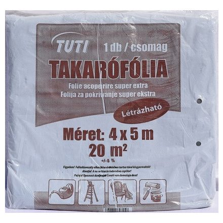 Fólia Takaró létrázható super 4*5m