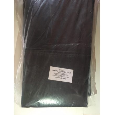Fólia Takaró+Építési fekete 6*8m*0,12