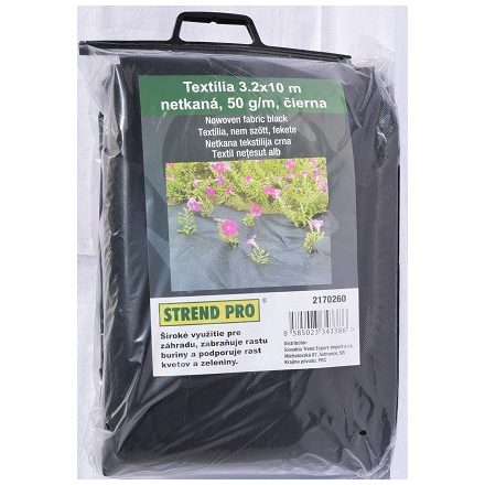 Geotextil 50 g/m2 fekete 3,2 * 10m