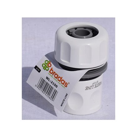 Gyorscsatl. /2150/ 3/4" tömlőhöz stoppos