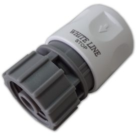 Gyorscs./2141/ 3/4" tömlőh.+ stopp, anyam.