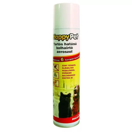 HappyPet bolhairtó aerosol tartós hatású 0,3l