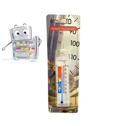 Hőmérő hűtőbe 110*27mm