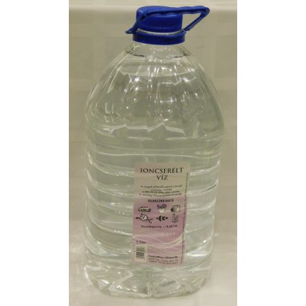 Ioncserélt víz 5L
