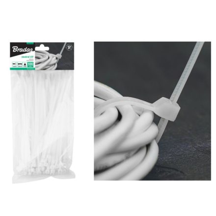 Kábelköteg. 2,5*150mm NEUTRAL 100 db-os