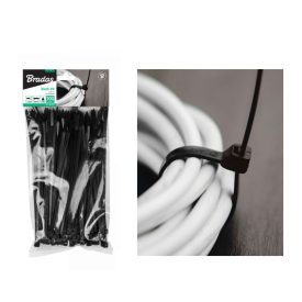 Kábelköteg. 3,6*300mm UVBlack 100 db-os