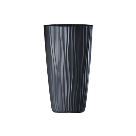 Kaspó-Sahara-hengeres-antracit 60 cm