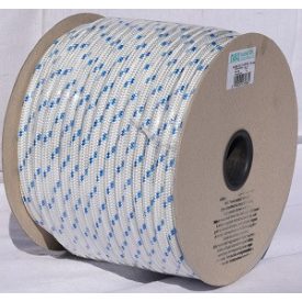 Kötél fonatolt PP 10 mm fehér-kék 100 m