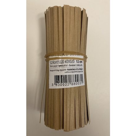 Kötöző fém papír bev. 1000 db-os 12 cm
