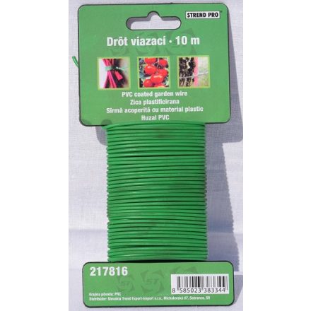 Kötöző fém gumírozott 2,5 mm 10 m