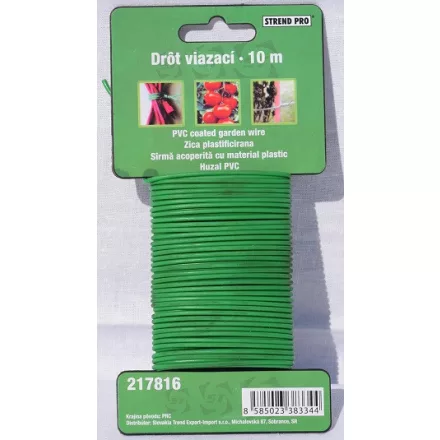 Kötöző fém gumírozott 2,5 mm 10 m