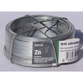 Kötöző fém tekercs d: 1,1 mm 50 m Zn