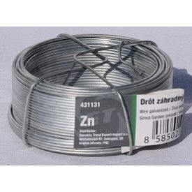 Kötöző fém tekercs d: 1,8 mm 30 m Zn