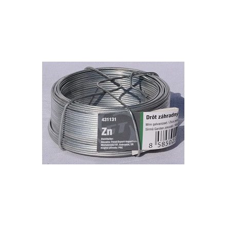 Kötöző fém tekercs d: 1,8 mm 30 m Zn