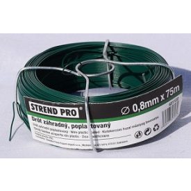 Kötöző fém tekercs d: 0,8 mm 75 m + PVC