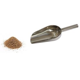 Lapát terményhez kézi fém 19 cm