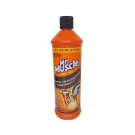 Lefolyó tisztító gél narancs Mr. Muscle 1l