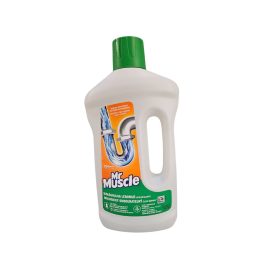 Lefolyó tisztó gél fehér Mr. Muscle Bio 0,75l