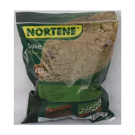 Leszúró tüske műanyagnyag /SPIKE/ 12,5 cm 20 db