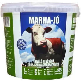 Marhatrágya pellet vödrös 4kg